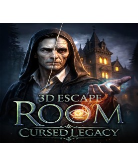 3D Escape Room: Cursed Legacy Steam Key GLOBAL